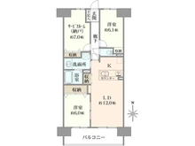 【埼玉県/所沢市西所沢】エクレール西所沢 間取り図