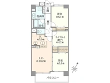 【埼玉県/さいたま市中央区上落合】クリオさいたま新都心WEST 間取り図