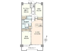 【埼玉県/新座市栗原】ライオンズガーデンひばりヶ丘第2 間取り図
