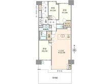 【埼玉県/志木市本町】志木ガーデンヒルズ オープンスカイコート 間取り図
