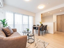 【埼玉県/川越市新富町】レクセルプラザ本川越 リビング・ダイニング：※家具・調度品は販売価格に含まれておりません