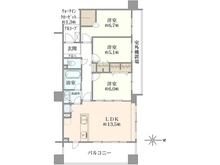 【埼玉県/川越市新富町】レクセルプラザ本川越 間取り図