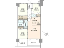 【埼玉県/さいたま市南区辻】ヴェレーナ浦和南ザ・テラス 間取り図