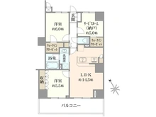 【埼玉県/所沢市小手指町】プレシス小手指 間取り図