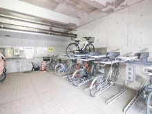 【埼玉県/さいたま市中央区上落合】アル―サ北与野ノースピア上落合 2号棟 駐輪場