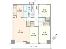 【東京都/練馬区石神井台】エクセル石神井台 間取り図