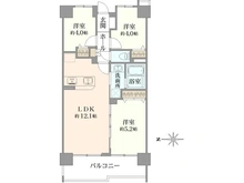 【埼玉県/川越市新富町】川越パーク・ホームズ 間取り図