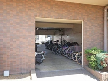 【埼玉県/川越市富士見町】アストレア川越 駐輪場：バイク置場