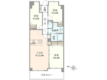 【埼玉県/さいたま市北区宮原町】パークハイツ大宮宮原 間取り図