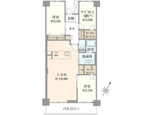 【埼玉県/富士見市西みずほ台】サンライトマンションさつき 間取り図
