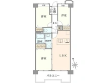 【埼玉県/所沢市くすのき台】ユアコート所沢壱番館 間取り図