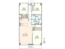 【東京都/東村山市栄町】メゾン久米川 間取り図