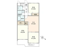 【埼玉県/所沢市北原町】セザール所沢航空公園 間取り図