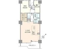 【埼玉県/草加市瀬崎】谷塚コリーナ・ライオンズタワー谷塚 間取り図