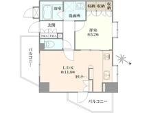 【東京都/東村山市栄町】ワイズユウラク久米川 間取り図
