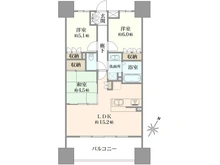【埼玉県/越谷市越ヶ谷】ザ・パークハウス越谷 間取り図