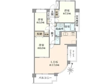 【埼玉県/所沢市南住吉】ステイツ所沢グランビア 間取り図