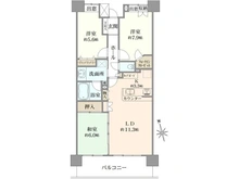 【埼玉県/川越市新宿町】ライオンズマンション川越シティ 間取り図