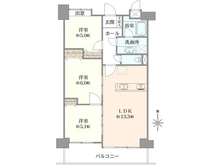 【埼玉県/所沢市西所沢】ライオンズプラザ西所沢 間取り図