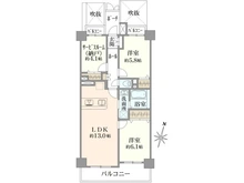 【埼玉県/さいたま市桜区町谷】ライオンズマンション浦和ガーデン 間取り図