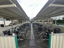 【埼玉県/所沢市若松町】所沢ハイコーポマンション 駐輪場