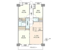 【埼玉県/所沢市西所沢】ライオンズプラザ西所沢 間取り図