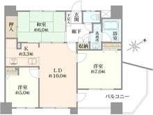 【埼玉県/飯能市仲町】G・コンフォート・ウェスト飯能 間取り図