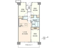 【埼玉県/所沢市けやき台】けやき台パーク・ホームズ 間取り図