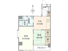 【東京都/練馬区桜台】第2桜台ファミリーマンション 間取り図