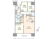 【埼玉県/さいたま市大宮区北袋町】SHINTO　CITY　E棟 間取り図