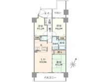 【埼玉県/新座市東北】ルネグランステージ志木II 間取り図