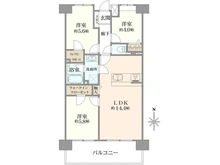 【東京都/練馬区中村北】藤和ハイタウン練馬 間取り図