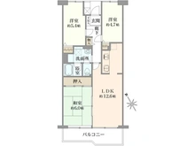 【東京都/昭島市武蔵野】メゾンエクレーレニュー昭島 間取り図