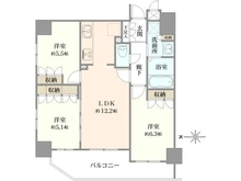 【埼玉県/所沢市東町】アイディコート所沢ブリエ 間取り図