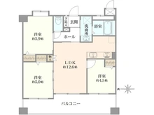 【埼玉県/川越市西小仙波町】レクセル本川越 間取り図