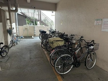 【埼玉県/ふじみ野市上福岡】上福岡グロリアハイツ 駐輪場