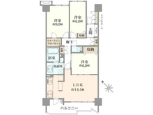 【埼玉県/志木市幸町】シーズウィッシュ志木 間取り図