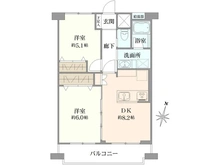 【東京都/東村山市栄町】菊水ビルサニーライフ久米川 間取り図