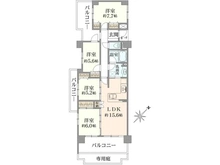 【埼玉県/草加市谷塚】レクセルプラザ谷塚 間取り図