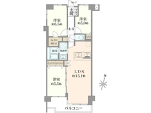 【東京都/東村山市美住町】サンヴェール久米川 間取り図