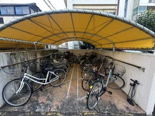 【埼玉県/川越市富士見町】キャッスルメジェール川越 駐輪場