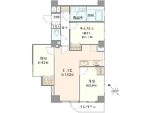 【東京都/清瀬市上清戸】清瀬グリーンハイツ 間取り図