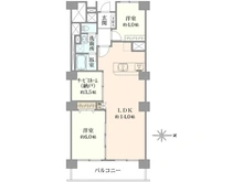 【東京都/西東京市芝久保町】武蔵野スカイハイツ 間取り図