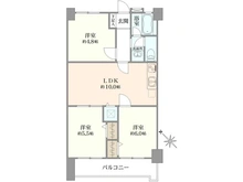 【埼玉県/朝霞市溝沼】ハイツ朝霞 間取り図