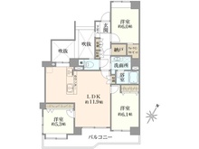 【埼玉県/さいたま市中央区上落合】コープ野村ツインエル 1号棟 間取り図