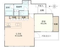 【東京都/練馬区貫井】ドゥメイン富士見台 間取り図