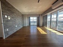 【埼玉県/所沢市小手指町】小手指タワーズディアススカイタワー リビング・ダイニング：大規模修繕工事中