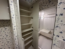 【埼玉県/所沢市小手指町】小手指タワーズディアススカイタワー 洗面室：収納付き