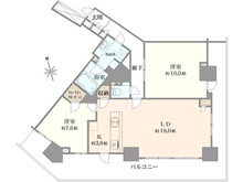 【埼玉県/所沢市小手指町】小手指タワーズディアススカイタワー 間取り図