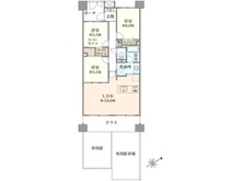 【埼玉県/川越市東田町】ドラゴンマンション川越壱番館 間取り図